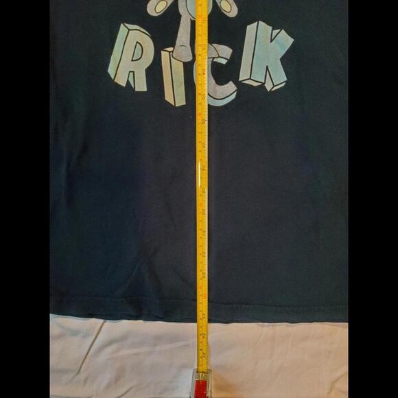 Rick & Morty Teddy Rick Blue Juniors T-Shirt S Adult Swim Small - Picture 5 of 6
